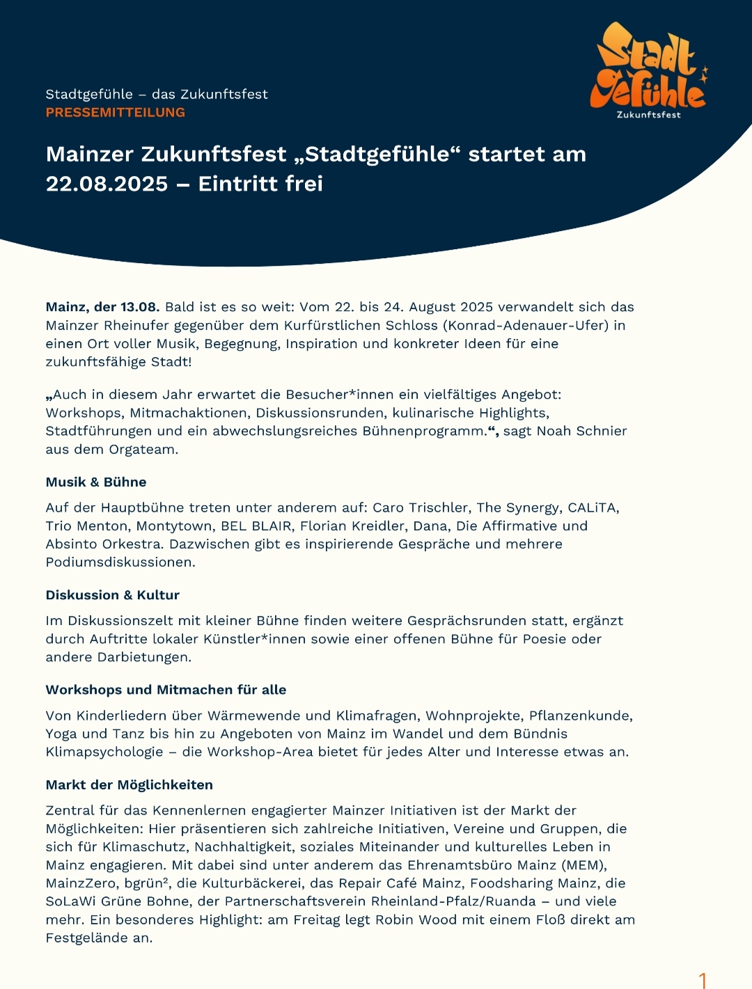 Einladung