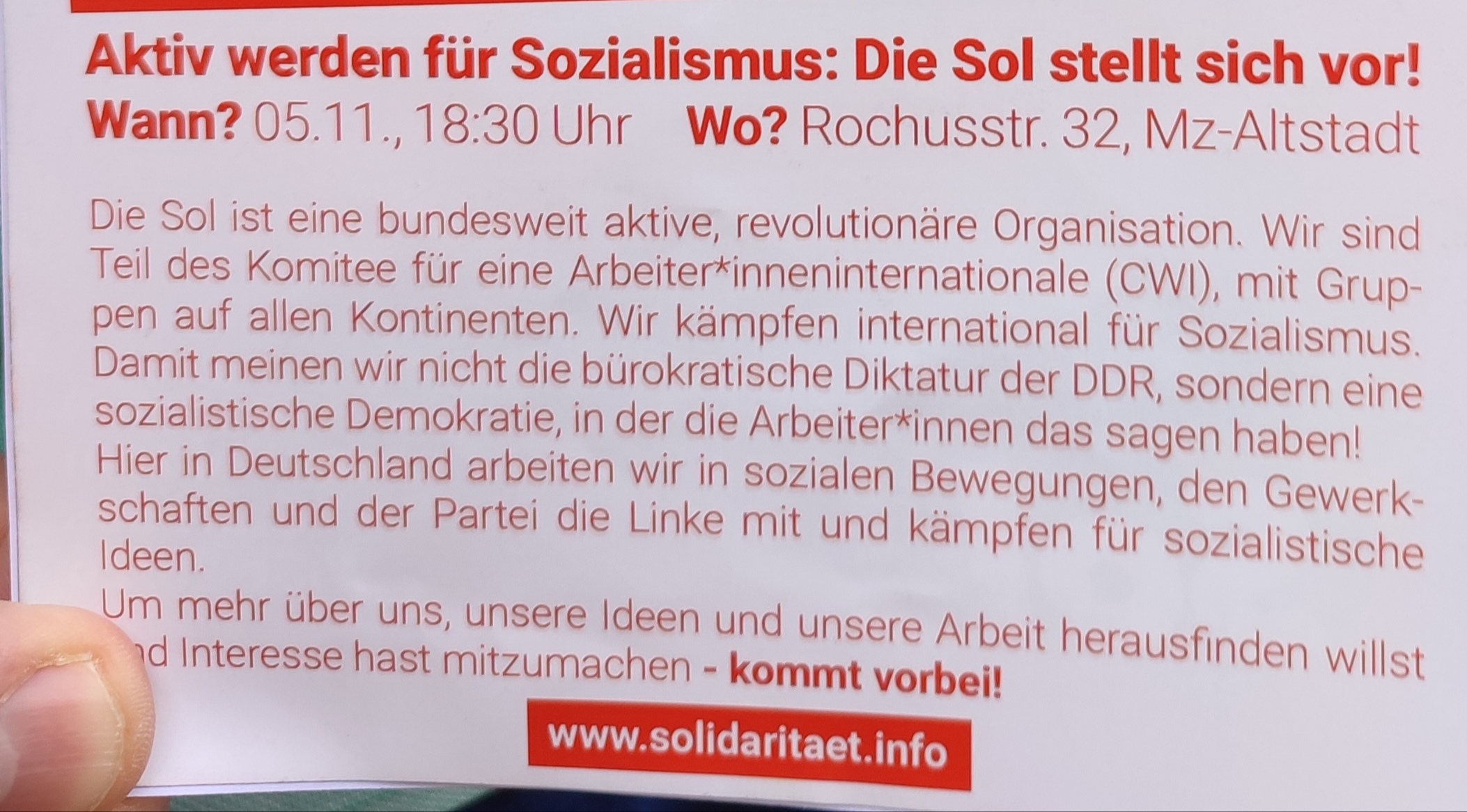 Flyer