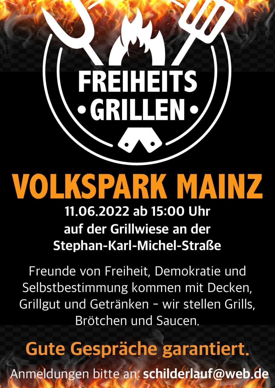 11.06.2022. Freiheitsgrillen, Volkspark Mainz